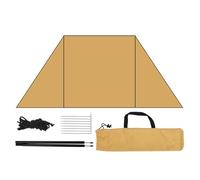 KERALI Camping Fire Wind Screen, Camping Wind Breakers for Cooking, Camping Stove Wind Shield, BBQ Grill Windscreen, Foldable Windbreak Wind Blocker for Camping, Picnic, Barbecue