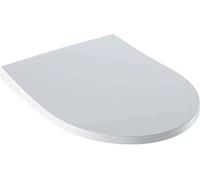 Geberit K13689 iCon Toilet Seat Slim Design with Soft-Close Mechanism and Quick Release White
