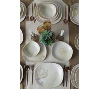 Keramika Dinnerware Set - Vintage Bloom Isabella - 24 Pieces - 6 Persons - Stoneware