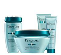 Kerastase Bain Force Architecte 250ml, Ciment Anti-Usure 200ml, Masque Force Architecte 200ml, Ciment Thermique Glacage Thermo-Seal 150ml Pack