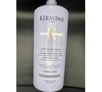 Kerastase Blond Absolu Bain Ultra-Violet Anti-Brass Purple Shampoo (Lightened, Cool Blonde or Grey Hair) 1000ml/34oz