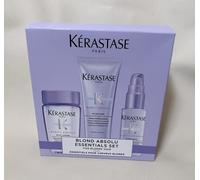 Kérastase Hair care Blond Absolu Blond Absolu Discovery Set Bain Lumière 80 ml + Cicaflash Conditioner 75 ml + Cicaplasme 45 ml