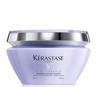 Krastase Blond Absolu, Anti-Brass Purple Hair Mask, For Lightened & Highlighted Cool Blonde Hair, Masque Ultra Violet, 200ml