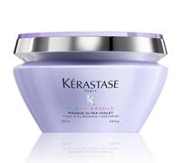 Krastase Blond Absolu, Anti-Brass Purple Hair Mask, For Lightened & Highlighted Cool Blonde Hair, Masque Ultra Violet, 200ml