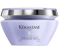 Krastase Blond Absolu, Anti-Brass Purple Hair Mask, For Lightened & Highlighted Cool Blonde Hair, Masque Ultra Violet, 200ml