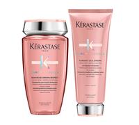 Kérastase Chroma Absolu Bain Riche Shampoo 250ml and Strengthening Fondant 200ml Duo