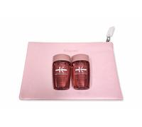 Kerastase Chroma Absolu Shampoo Duo 80ml x2 + Pink Travel Pouch