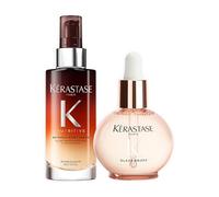 Kerastase DUO Nutritive 8H Magic Night Serum With Niacinamide For Dry Hair 90ml & Gloss Absolu High-Gloss Lightweight Oil 45ml