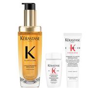Kérastase Elixir Ultime Hair Oil 75ml with Mini Deluxe Première Shampoo and Conditioner 30ml Duo
