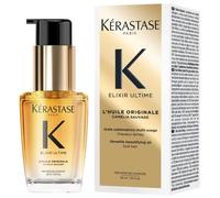 Krastase Elixir Ultime Hair Oil L'Huile Originale, for All Hair Types with Argan Oil & Heat Protection 30ml