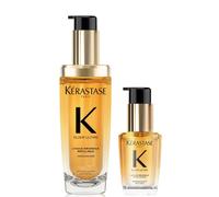Kérastase Elixir Ultime L'Huile Originale Hair Oil 75ml and Elixir Ultime Hair Oil 30ml Travel Size Duo for All Hair Types