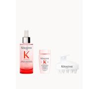 Kérastase Genesis Serum Anti-Chute Fortifiant Serum 90ml with Mini Deluxe Genesis Shampoo 30ml & Scalp Brush