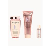 Kerastase Gloss Absolu Shampoo and Conditioner & Mini Glaze Drops Oil