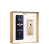 Kérastase Iconics Set for Nourishment, 8H Magic Night Serum & Travel Size Elixir Ultime Hair Oil (Worth £77.50)