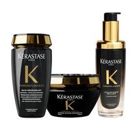 Kerastase PACK Chronologiste Bain 250ml, Chronologiste Mask 200ml & Chronologiste L'Huile De Parfum Refillable Hair Oil 75ml