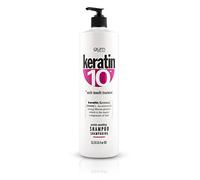 KERATIN 10 gum salon PROTEIN SMOOTHING SHAMPOO 1 Litre ECONOMY SALON SIZE