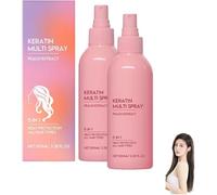 Keratin Hair Care Spray, 5-in-1 Leave In Conditioner Spray, Keratin Smoothing Care, Color Safe, Moisturizing, Smooth & Nourishing Daily Treatment for All Hair Types (2)
