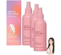 Keratin Hair Care Spray, 5-in-1 Leave In Conditioner Spray, Keratin Smoothing Care, Color Safe, Moisturizing, Smooth & Nourishing Daily Treatment for All Hair Types (3)