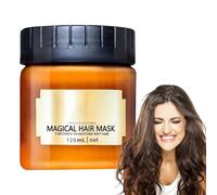 Keratin Hair Mask - Hair Root Restoration - Deep Conditioning Solution for Elastic, Lustrous, Soft Hair - Keratin Straightening Kit - 120ml