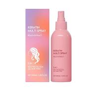 Keratin Hair Spray, 5-in-1 Leave In Conditioner Spray, Keratin Smoothing Care for Dyed Hair, 100ml Anti Frizz Sprays, Repairing Essence Hairs Mask, Color Safe for All Hairs Types (1pc)