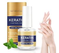 Keratin Nail Care Oil, Keratin Nail Strengthening Serum, High-Gloss Quick-Dry, Fast Hydration & Repair Treatment for Dry & Brittle Nails (1pc)