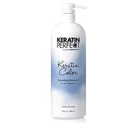 Keratin Perfect Color Smoothing Shampoo - Salon Quality Dye Product is Safe for Colored Hair - Nourishing Extracts for Protecting Your Scalp - Makes Keratin Treatment Optional - 946 ml