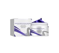 Keratin Purple-Blue Hair Mask, precisely neutralizes brass tones, cares for blonde and bleached hair, restoring cool-toned hair color, 100ml