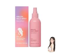 Keratin spray, 5-in-1 instant hydrating and moisturizing leave-in conditioner spray, anti-frizz conditioner, moisturizing and nourishing, suitable for all hair types