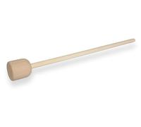KERAZO Wooden herb masher made of natural beech wood, handmade, durable and ideal for the production of sauerkraut in garden pot, vegetables and potatoes, for traditional fermentation (100 x 9.5 cm)