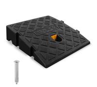 Kerb Ramp 1 Pack 11cm High, Wheelchair Ramp, Curb Ramp, Threshold Ramp for Driveway Access, Mobility Scooters, Motorbikes and Trolleys, Reflective Strip, Lightweight, Non Slip