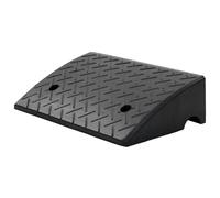 Kerb Ramp Black Rubber 50x32.5x14 cm Heavy Duty Non-Slip Pair for Cars, Scooters