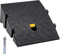 Kerb Ramps,Portable Lightweight Curb Ramp Driveway,Threshold Ramps,for Driveway,Sidewalk,Car,Scooter,Set of with 1 Expansion Bolts. (13cm(H) x 1PCS)