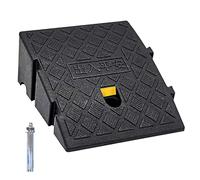 Kerb Ramps,Portable Lightweight Curb Ramp Driveway,Threshold Ramps,for Driveway,Sidewalk,Car,Scooter,Set of 1 with 1 Expansion Bolts. (11cm(H) x 1PCS)