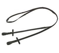 Kerbl 3222118 Anti-Slip Rubber Reins Black/Brown, Full, 15 mm