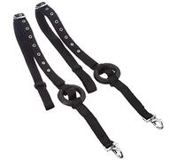 Kerbl 32660 Side Reins, Black, One Pair