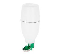 Kerbl 74302 Automatic Drinker for Rabbits with Stainless Steel Tray, White