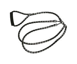 Kerbl 82177 Double Lead, Black/Grey, 140 cm x 12 mm, Pack of 48