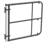 Kerbl Adjustable Pasture Gate 90 cm 1-1.7 m for Horses Galvanised with Mounting Kit
