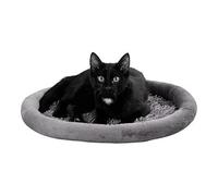 Kerbl Cat Cushion with Mop Fabric 40 x 40 x 4 cm, Grey/Green