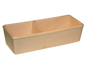 Kerbl Ceramics Double Bowl, 350 - 450 ml