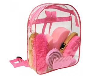 Kerbl Chevaux Kit de Pansage Rose