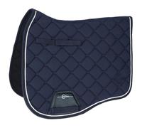 Kerbl Covalliero Salvina DR Saddle Cloth, Navy, Breathable, Anatomically Shaped, Machine Washable, High-Quality Padding