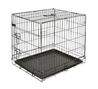 Kerbl Dog Cage Collapsible, 63 x 48 x 57 cm, Black