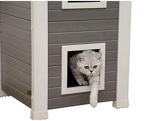 Kerbl Emila 81613 Eco Cat House 49 x 55 x 82 cm, 14.5 kg