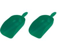 Kerbl Feed scoop plastic, green, 2000 g (Pack of 2)
