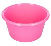 Kerbl Feeding Bowl, Pink, Diameter 31.5 cm x 16.7 cm, 8 Litres, Plastic, Horses, Calves, Impact Resistant, Temperature Resistant