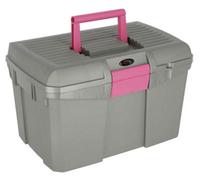Kerbl Grooming Box Siena Grey/pink With Removable Insert