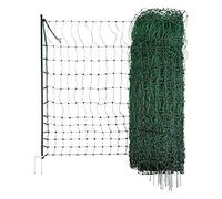Kerbl Hobbyfarming Geflügelnetz 25 mtr., 106 cm Doppelspitze, grün, ohne Strom