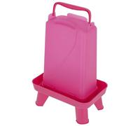 Kerbl Hobbyfarming Poultry Drinker 3.5 L Rectangular Plastic Pink