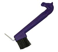 Kerbl Hoof Pick with Horse Head Purple